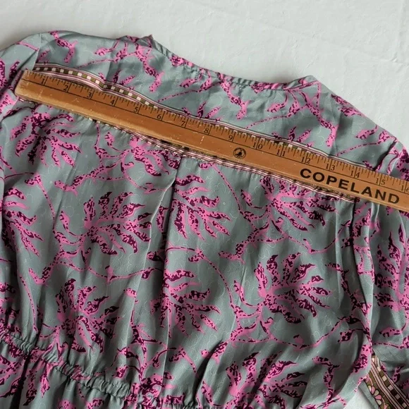 NWT Karma Highway Maxi Boho Long Sleeve Dress Women's Size OS - Picture 7 of 10